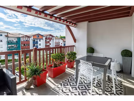 vente appartement 4 pièces 109m2 urrugne 64122 - 585000 € - surface privée