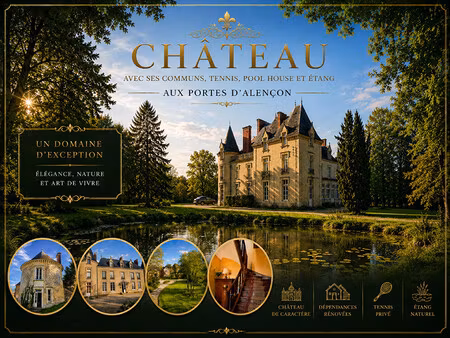 vente château 18 pièces