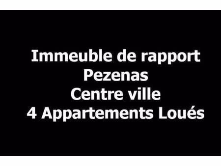 immeuble 6 pièces