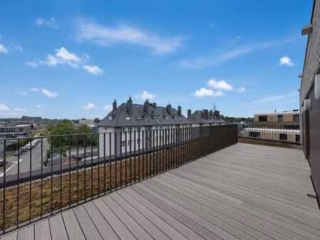 machelen: appartement 3ch avec terrasse et parking à louer