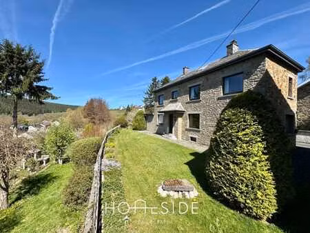 maison “coup de cœur” 4 façades en pierre à grand-halleux