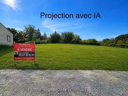 terrain constructible à vendre