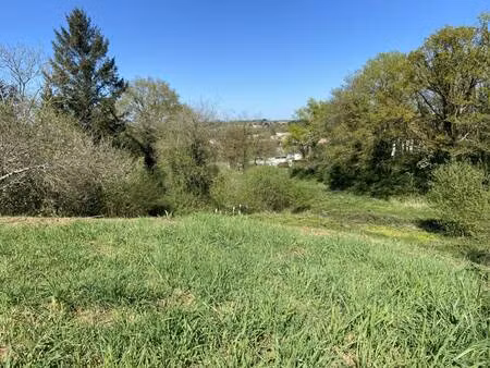 terrain constructible viabilisé à vendre