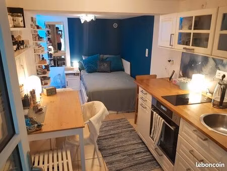 studio meublé avec locataire