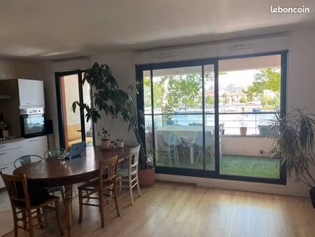terrasse vue saône - t4 lumineux 90m²