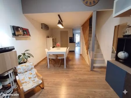 maison 3 pièces duplex traversant biot