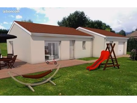 maison neuve + terrain à cours – 69470 -