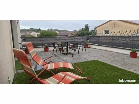 t3 grande terrasse atypique