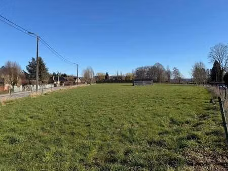 magnifique terrain à bâtir comprenant 5 lots