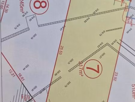terrain 317 m² amberieu en bugey