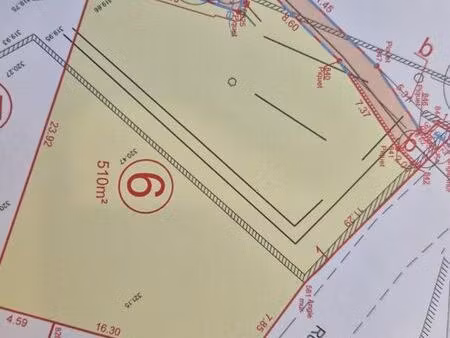 terrain 510 m² amberieu en bugey