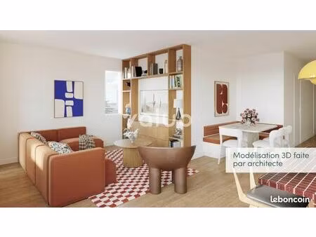 appartement 4 pièces 90 m²