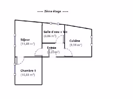 vente appartement 2 pièces 37 m² à saint-ouen (93400)  199 000 €