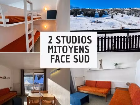 2 appartements mitoyens face sud- le bois d'aurouze
