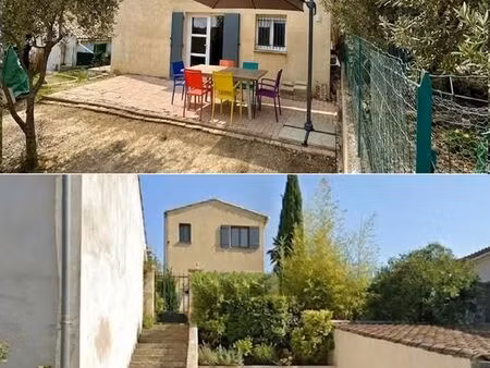maison indépendante 79m2 sur 260m2 dans les hauteurs du village de valensole