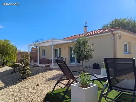 maison de plain-pied 121m² avec garage aout 2023