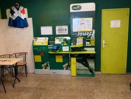à vendre – bar pmu fdj avec terrasse – marseille 13ᵉ