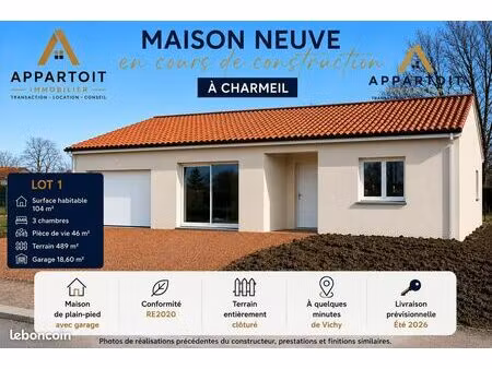 maison 4 pièces 104 m²