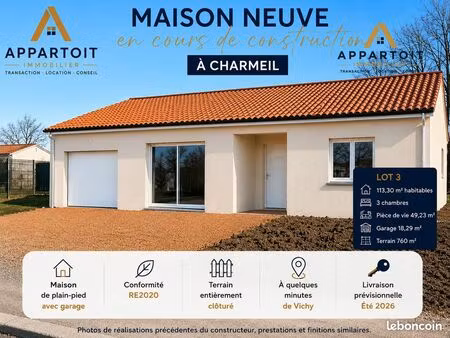 maison 4 pièces 113 m²