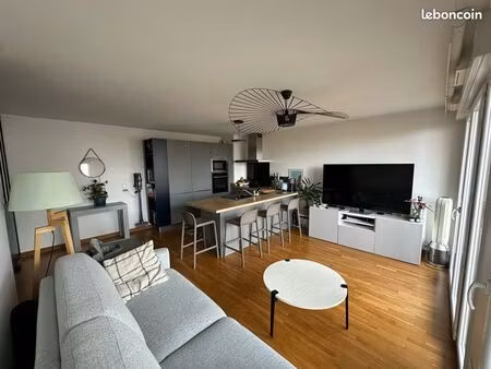 appartement t3 lumineux avec balcon & parking – résidence 2016 – châtillon centre