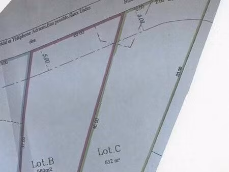 terrain constructible nu 1192 m2