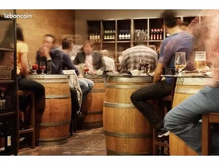 fonds de commerce bar  caviste 68 m²