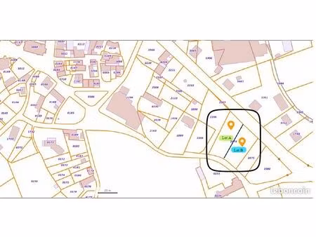 terrain constructible proche villefranche