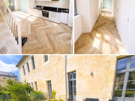 appartement de charme rénové avec 2 jardins privatifs et parking – angoulême beaulieu