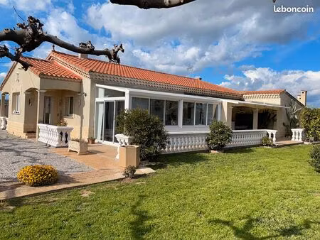 maison plain pied dans l'aude 11120