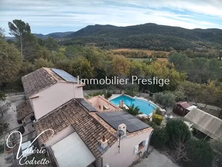 vente villa néoules (83136) – 164 m² sur parc de 4 500 m² – piscine & calme absolu