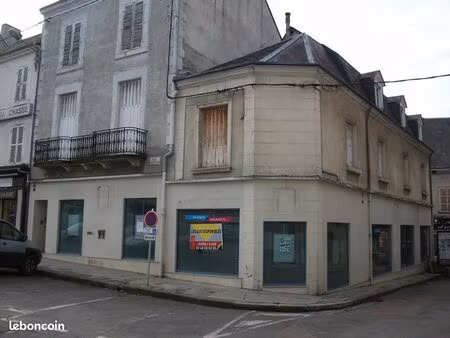 immeuble entier 550 m2 avec local commercial - vierzon centre ville