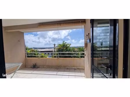 t2 lumineux rénové  terrasse  vue  sécure