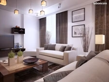 appartement 2 pièces 46 m²