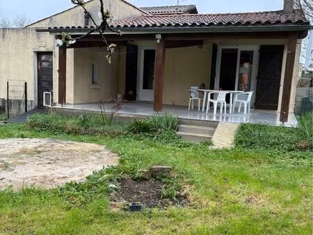 maison avec jardin et double garage