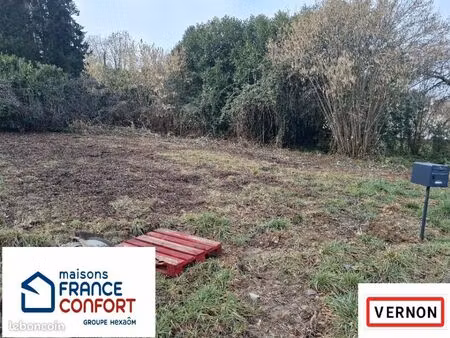 terrain 600 m² vernon