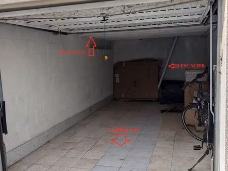 garage fermé résidence fermée