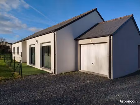 vends maison 123m2 plain pied hillion