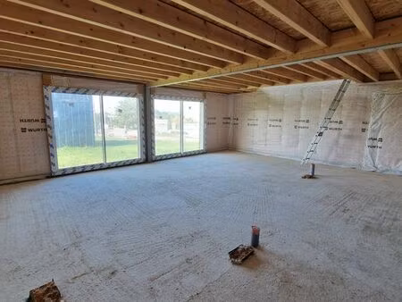maison ossature bois à terminer