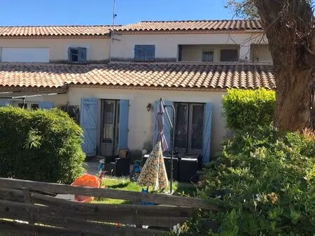 maison mitoyenne 100m2 jardin 4 chambres à coucher