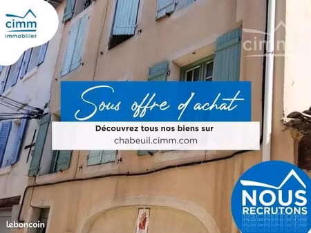 immeuble 111 m² chabeuil