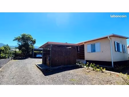 les bas de la rivière   villa f3/f4 meublée sans vis à vis