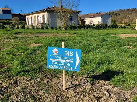 terrain 650 m² castanet tolosan