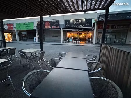 vente fond de commerce - bar  restaurant  pmu  fdj – 230m² avec terrasse extérieur