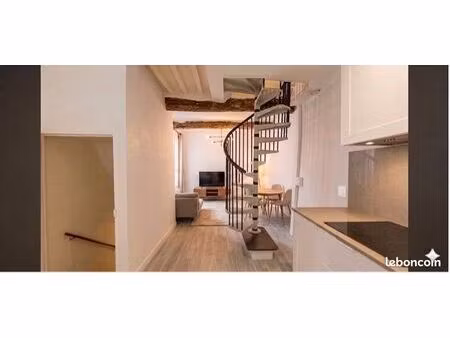 maison de village t4 rénovée 80m2 - roujan centre - 3 chambres