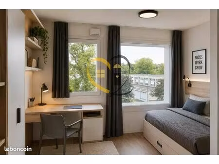 studio 1 pièce 19 m²