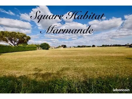 terrain 722 m² marmande