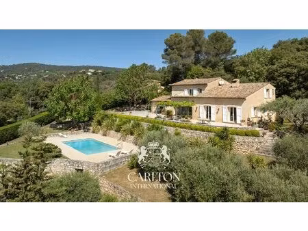 vente cabris villa provençale au calme absolu