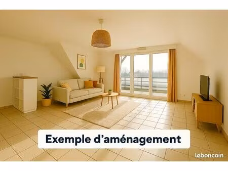 appartement 2 pièces 46 m²