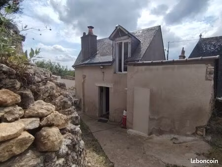 maison rénovée  appentis et troglo hyper centre vouvray