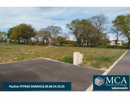 terrain 628 m² pomarez